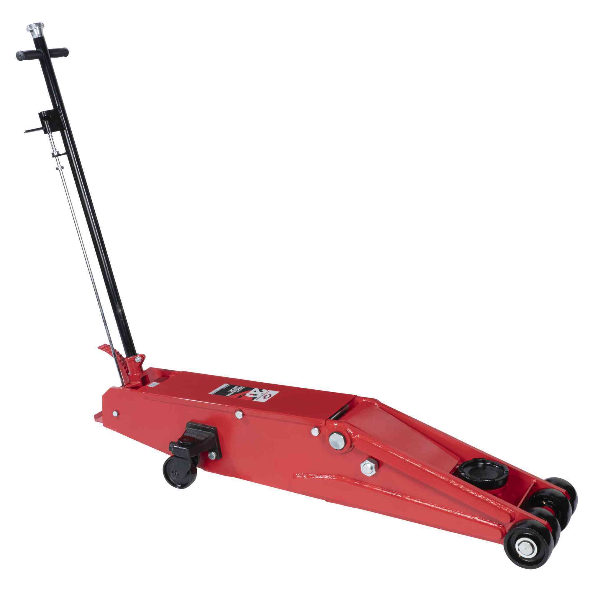 American Forge & Foundry Service Jack — 20-Ton Capacity, Long Chassis, Manual, 7.5in. to 26.375in. Height, Heavy-Duty, Model# 3220